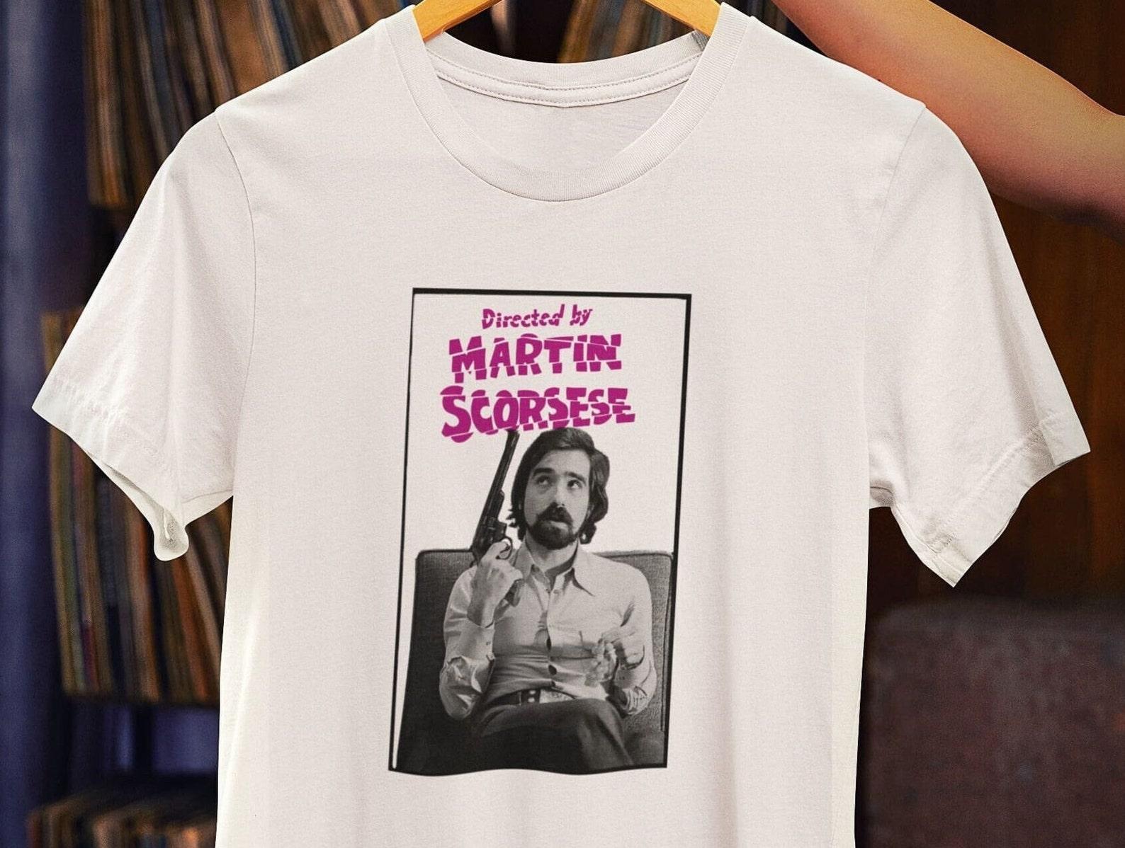 Retro Martin Scorsese T-Shirt: Film Fan Homage Tee 2XL