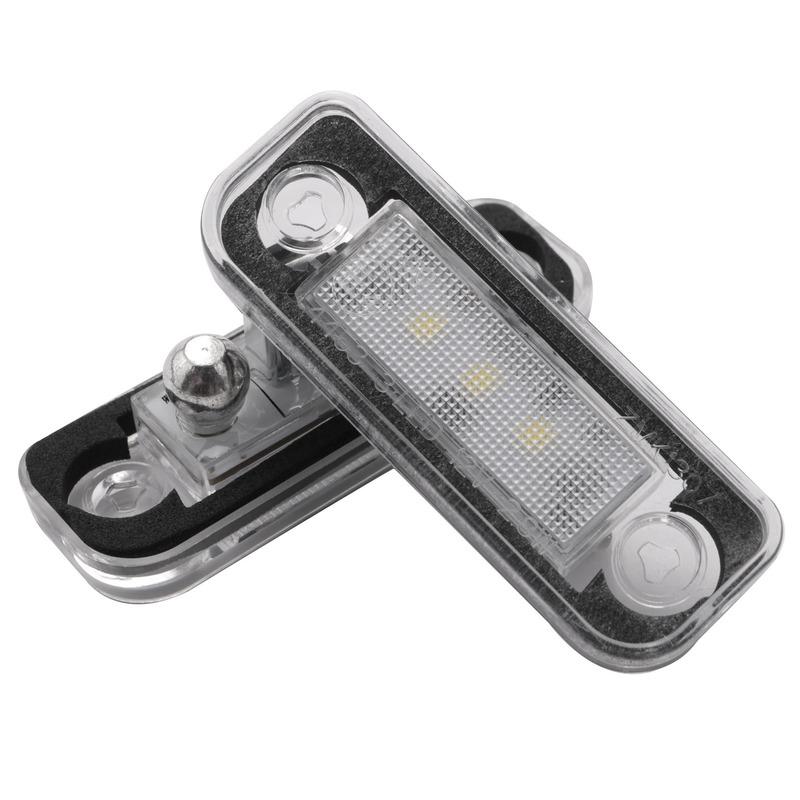 

Durable-LED License Plate Light Lamp Error Free For Benz Mercedes W203 5D W211 R171 W219 білий