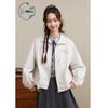 ZIHAN Women's 2025 Fall Short Stand-Collar Jacket