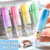 Pen Shape Dot Glue DIY Scrapbooking Rolling Glue Tape Transparent Glue Tape Pen Student Stationery