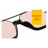 Ladies Double Beam Large Frame Sunglasses  New Retro Personality Sun Glasses For Women Uv Protection Half Frame Eyeglasses