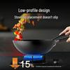 SUPOR 32cm Cast Iron Flat Bottom Wok