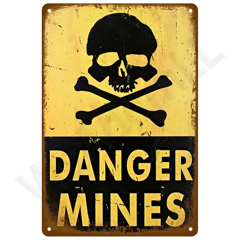 Vintage Metal Signs Retro Wall Art Bar Accessories Tin Sign Home Decor Mancave Luxury Room Plates Posters