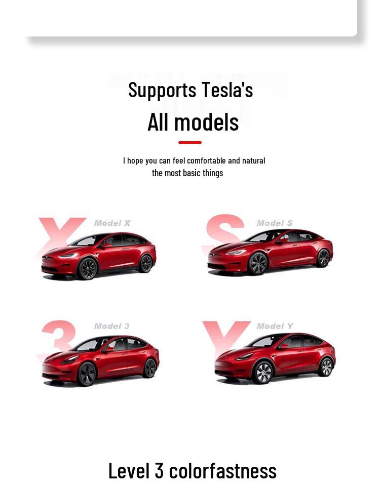 High-End Suede Neck & Lumbar Support Pillow for All Tesla Models