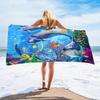 Microfiber Beach Towel Digital Printing Quick-Drying Double-Sided Velvet Class A Large Bath Towel Plus Towel
