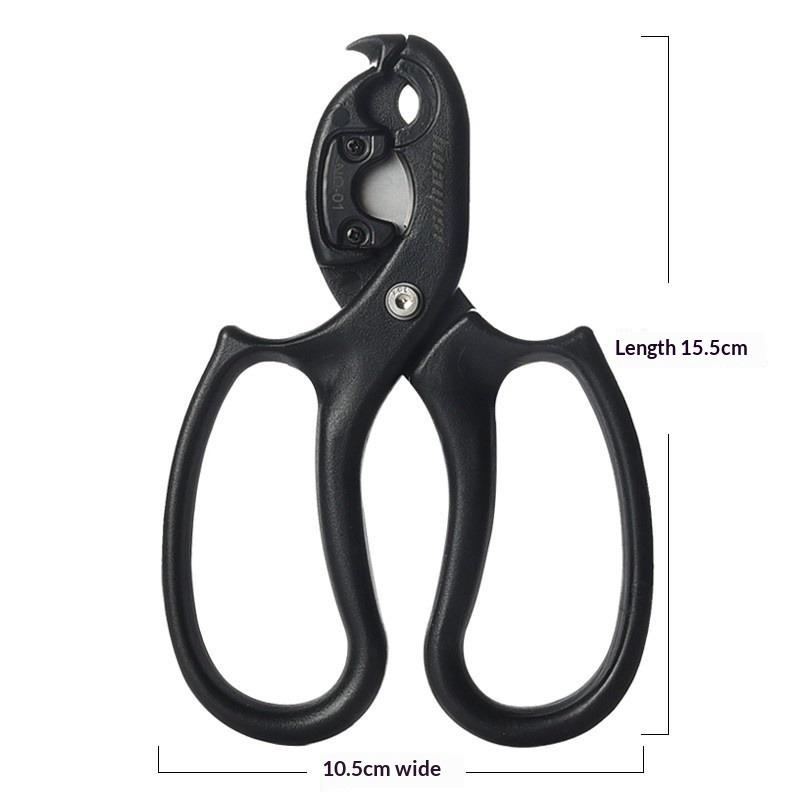 2-in-1 Floral Scissors | Stainless Steel Gardening Shears, Rose Thorn Remover, Flower Branch Pruning Shears for Florists & Flower Arranging - 1pc