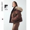 LAUREL Fox Fur Hooded Goose Down Puffer Jacket