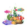 Interactive Robot Fish Toys For Cat/Dog, Activated Swimming In Water With Led Light, Swimming Bath Plastic Fish Toy Gift