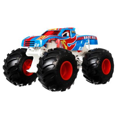 Hot Wheels Monster Truck Big Size Race Ace [Mini Car 1:24] [3 and Up] GTJ37