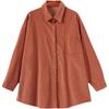 Women's Retro Corduroy Long-Sleeve Casual Shirt - Spring 2026