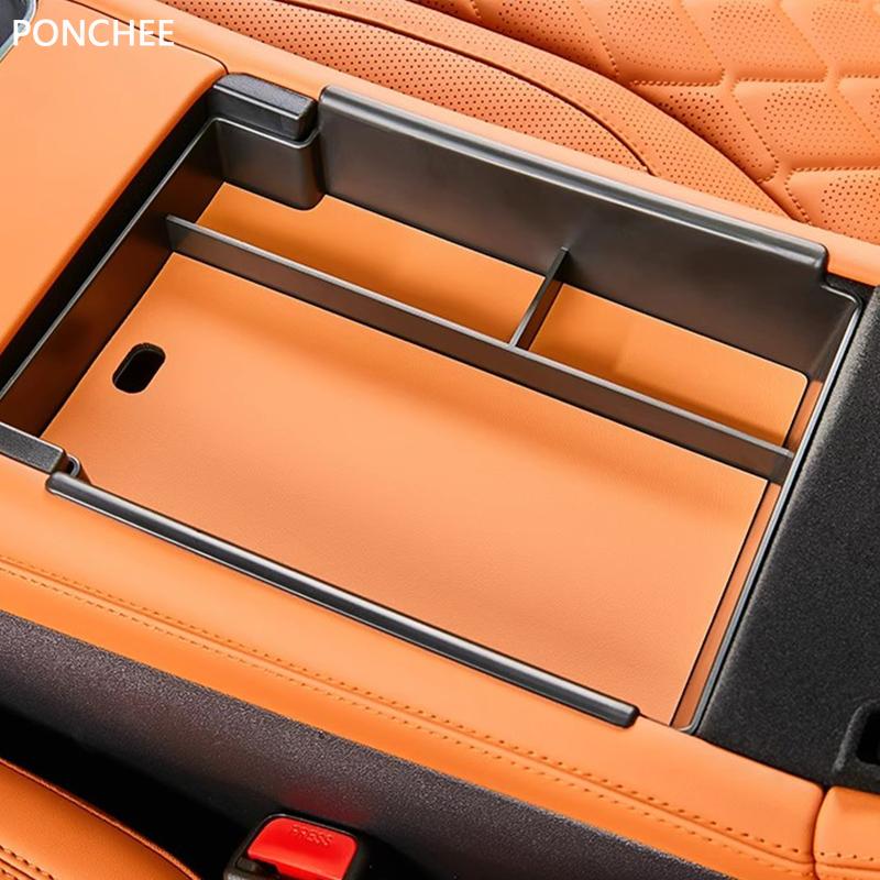 For BYD Sealion 7 2024 Center Console Armrest Storage Box Storage In The Armrest Box Automobile Modification Supplies