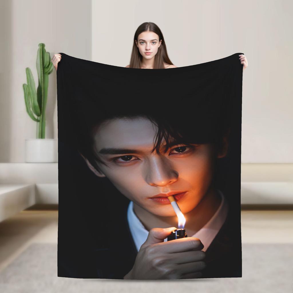 Zhang Linghe Blankets Quality Super Warm Throw Blanket Winter Decorative Couch Chair Sofa Bed Fashion Bedspread