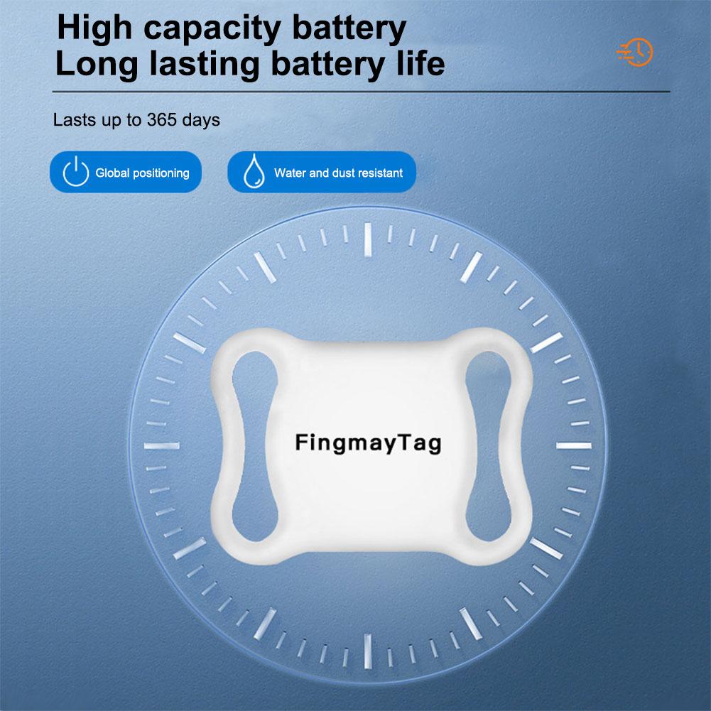 Pet Anti-Lost GPS Tracker Bluetooth-compatible Real-time Tracking Dog Cat Collar Find Device Real-Time Global Location Tracker