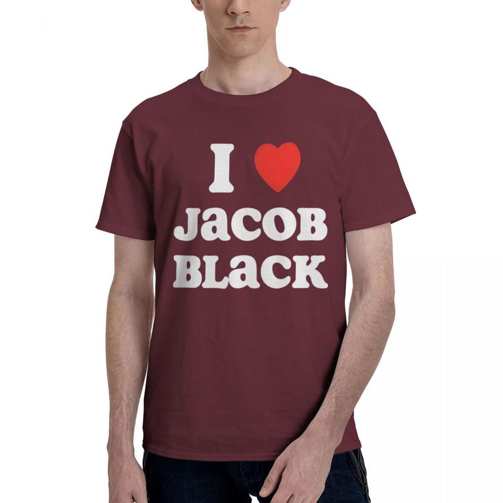 Jacob Black Twilight 100 Cotton Casual Breathable Confortable Cute Mens TShirts Men TShirt