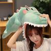 Funny Soft Simulation Crocodile Plush Toy Cartoon Animal Alligator Stuffed Doll Bed Sleeping Pillow Cushion Friend Birthday Gift