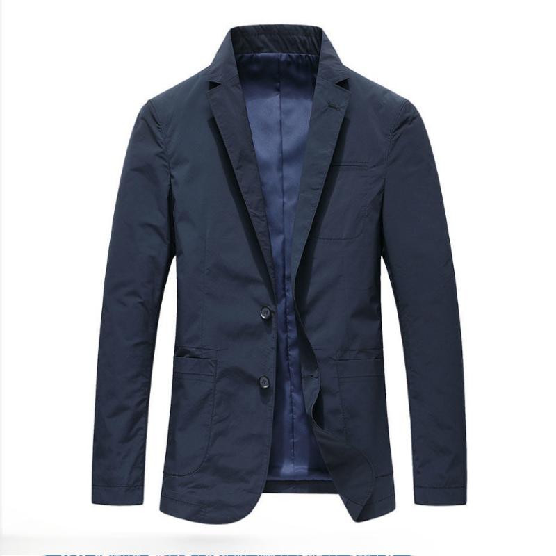 Spring Men's Business Casual Lightweight Blazers Fashion British Jacket