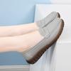 Women's New Autumn Moccasins, Versatile Single Shoes, Comfortable Soft Sole, Rubber Sole, Middle-aged and Elderly Shoes