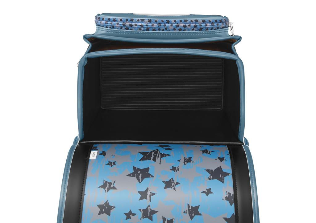 Angel Wings Sugo Strong Skater School Bag for Boys 2025 Model Black X Ash Blue [Seiban]
