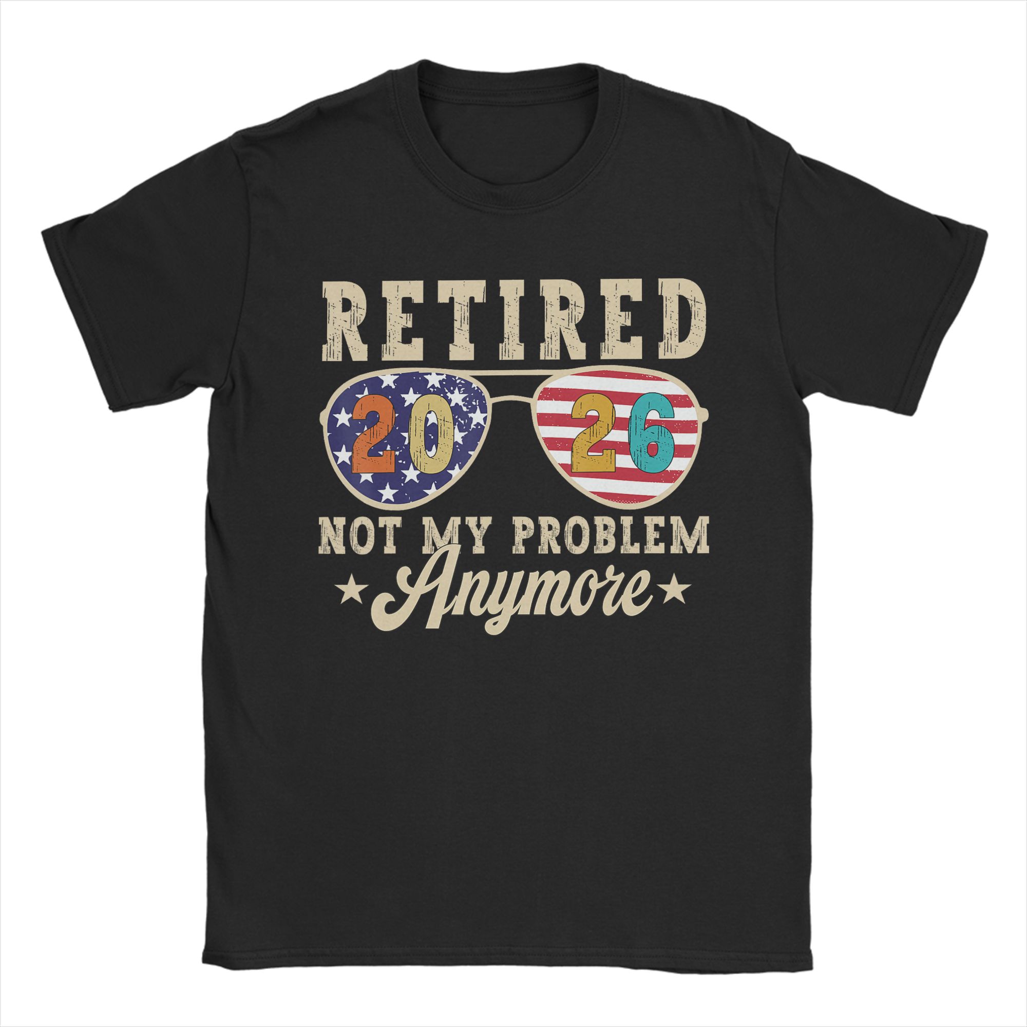 

The Legend Has Retired Not My Problem Anymore Sunset TShirt Summer Cotton T Shirts For Unisexs Harajuku Casual Tshirt S