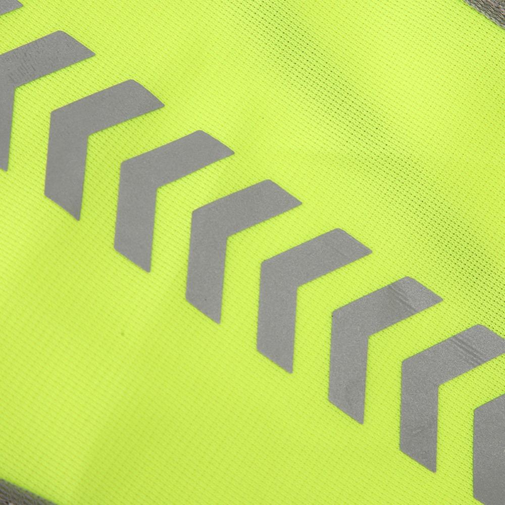 Mit Aufbewahrungstasche Warnweste Verstellbare Radweste Radfahren Reflektierendes Zubehör