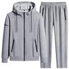 Plus Size Tracksuits Men Sportswear Sets Spring Autumn Clothing Hooded Pants Suit Male 2 Pieces Sweatshirt + Sweatpants 6XL