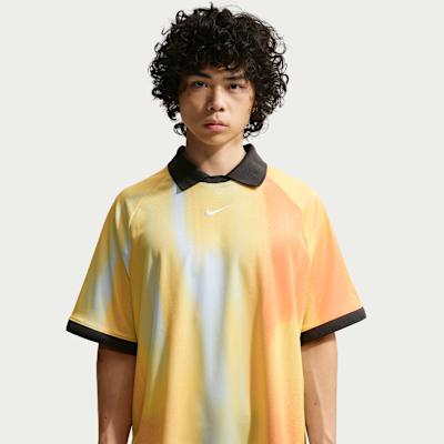 Nike Sunset T Shirts Men s Elegant Topaz Lapel S
