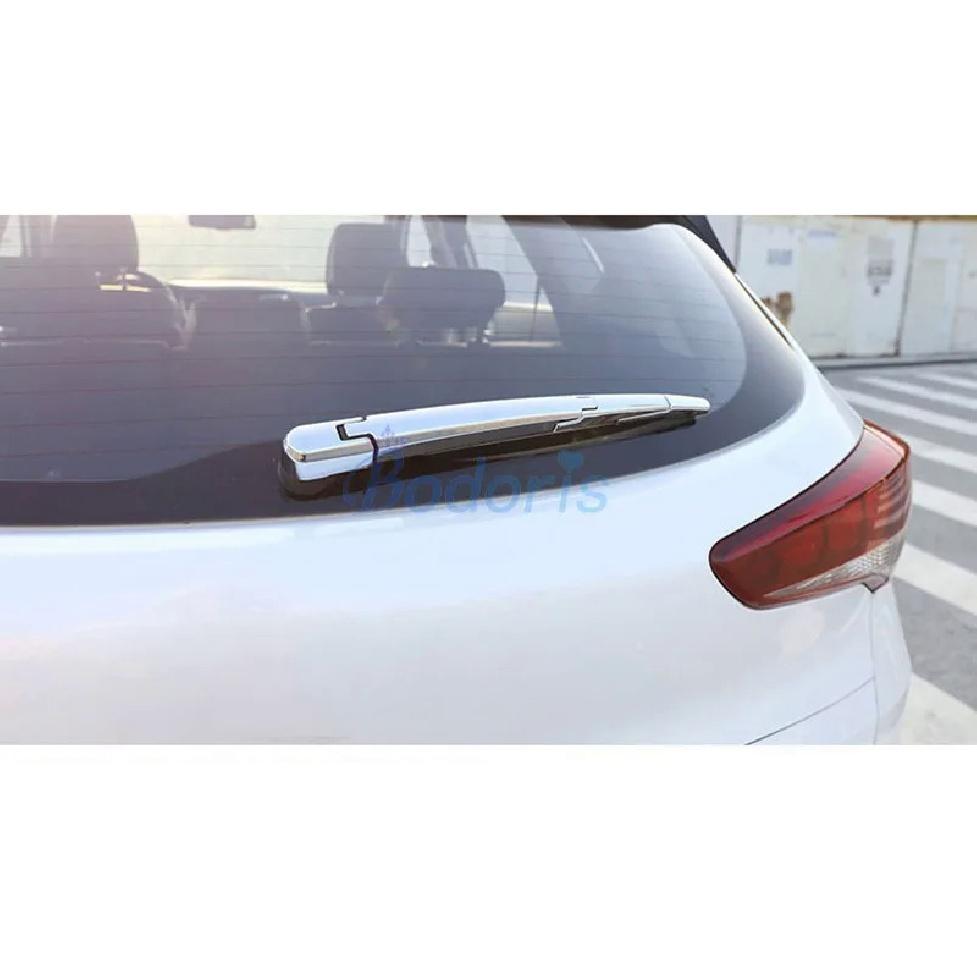 

Для Hyundai Tucson 2016 2017 2018 заднее окно дождь стеклоочиститель крышка лезвие рамки наклейка стайлинга автомобилей авто аксессуары