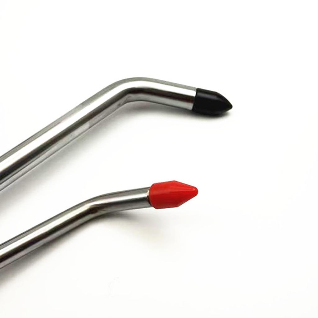 12Pcs Crowbars Caps Car Dent Removal Rod Tips Dent Remover Tool Replacement Heads for Hail Damage Removal Plastic Caps