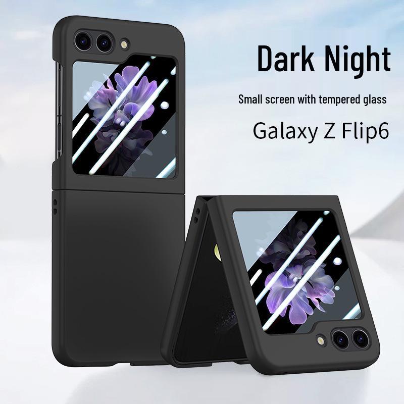 Compatible with Samsung Z Flip 4/5/7: Skin-Feel, Drop-Proof Protective Phone Case with Full Coverage.