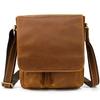 Leather Shoulder Bag Flip Crazy Horse Leather Messenger Bag First Layer Cowhide Shoulder Bag Spring And Summer Leisure