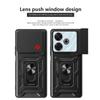 Custodia protettiva per fotocamera per Xiaomi Redmi 13 4G Redmi13 Redmi Note 13R Cover ad anello ibrida Armor