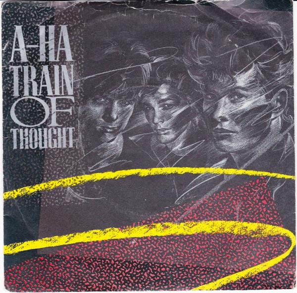 

7inch Record AHA Train Of Thought Remix W8736 Warner Bros. Re 1986 UK Dance Electronica Used