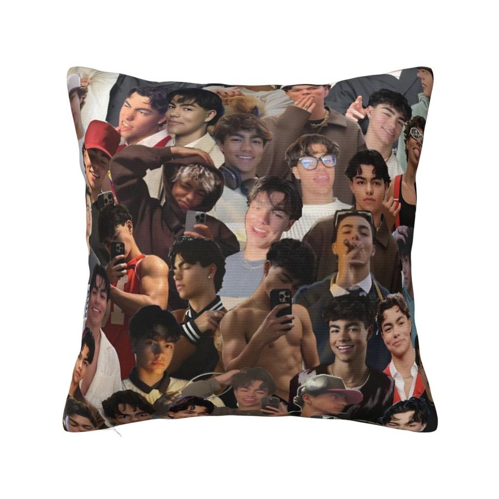 Pillow Cover Malachi Barton American Actor And Singer Photo Cushion Cover Vintage Pillow Case For Living Room Chair Pillowcases