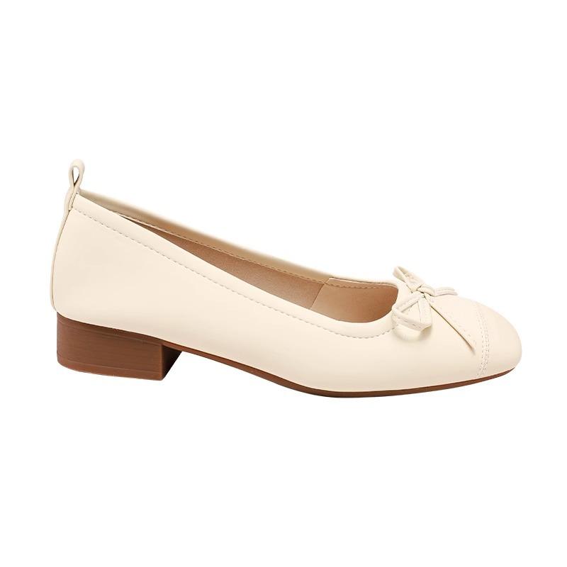 Beautiful Temperament Shallow Single Shoes Women Are Not Tired of Feet Wedding Shoes Women Are Gentle Mary Jane Temperament with Skirts Large