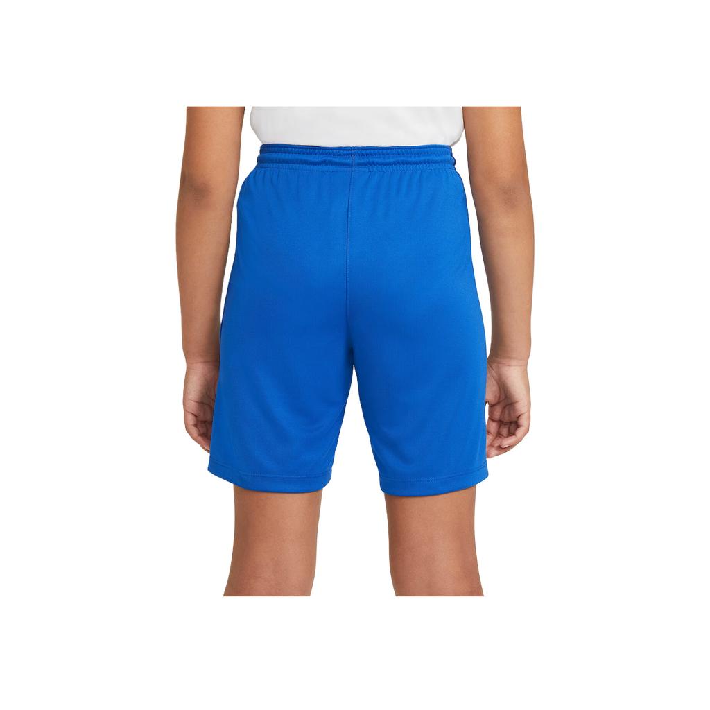 Nike Dri-Fit Park 3 Comfortable Fashion Simple Versatile Solid Color Shorts Kids Shorts Blue BV6865-463