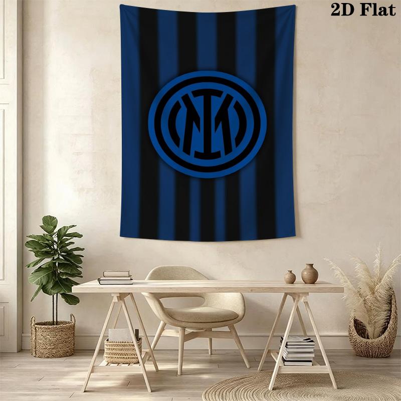 Inter Milan Logo Threepiece Set 1 Duvet Cover 2 Pillowcase Without Core Duvet Cover And Pillowcase Christmas Birthday Gift