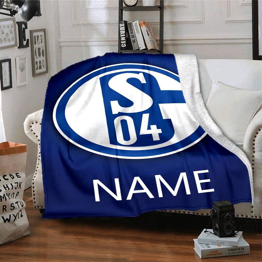 Custom Name Juventus Crest blanket for Couch & Bed, Plush Cozy Fuzzy Blanket Super Soft & Warm Blankets for Fall and Winter. 0908258