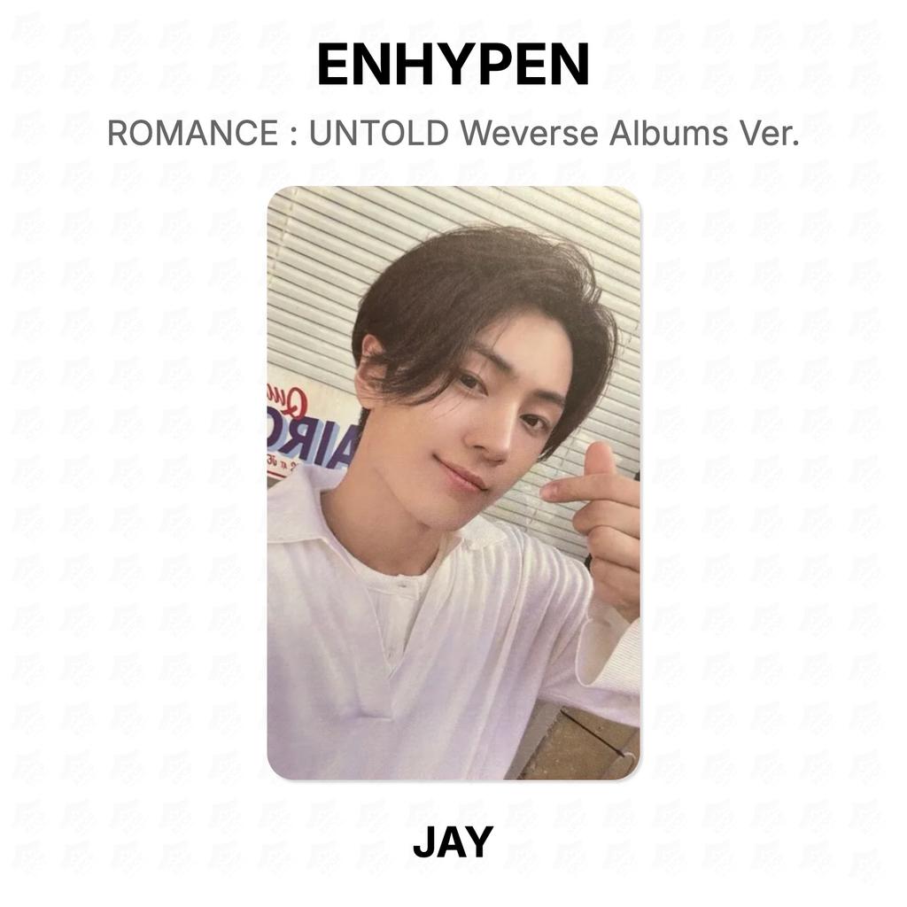 ENHYPEN ROMANTIK : UNTOLD Weverse Alben Version. Offizielle Fotokarte