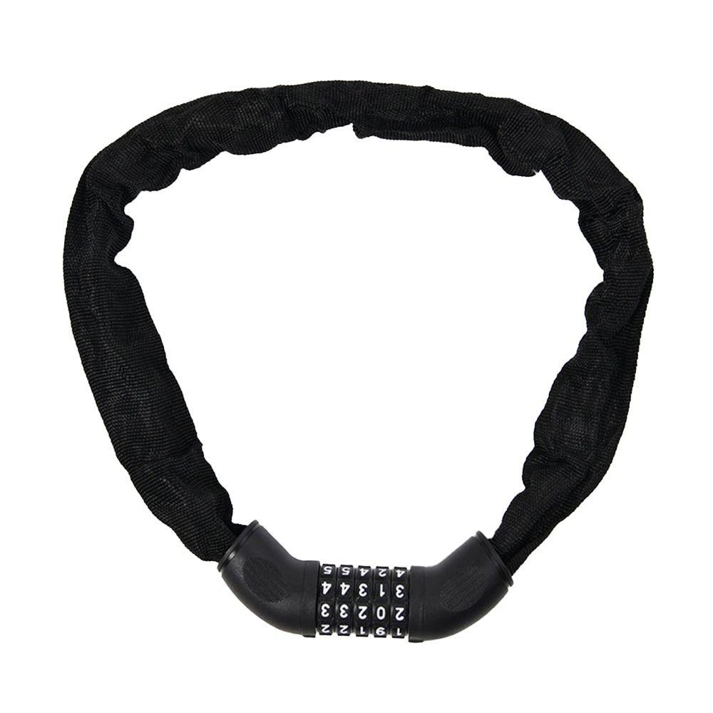 Steel Chain Combination Chain Lock ABS Bicycle Locks Anti-theft Lock Motorcycle Security