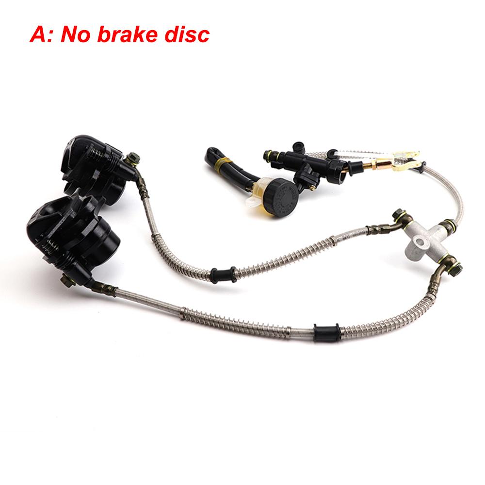1 Set of Hydraulic Disc Brake Master Cylinder Foot Brake Pump Assembly, Suitable for 125cc To 250cc ATV Kart UTV Buggy Four-whee