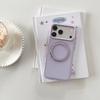17 Applicable iPhone16Pro Matte Semi-transparent 360 Bracket Apple 15 Mobile Phone Case 14 Anti-drop 13pm Protective Case