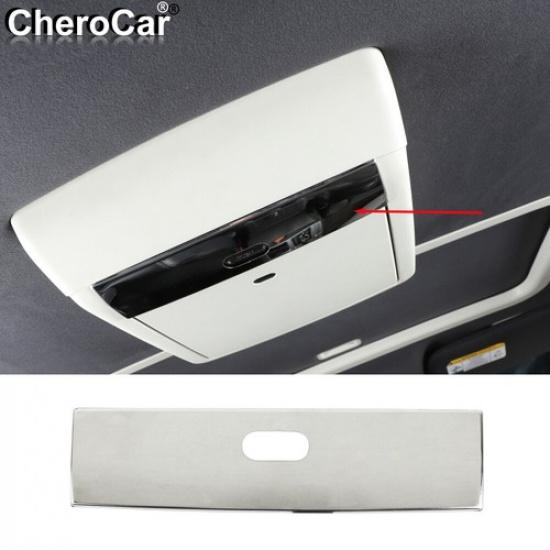 Roof TV Switch Button Panel Cover Trim Sticker For Dodge Nitro 2007-2012 Chrome