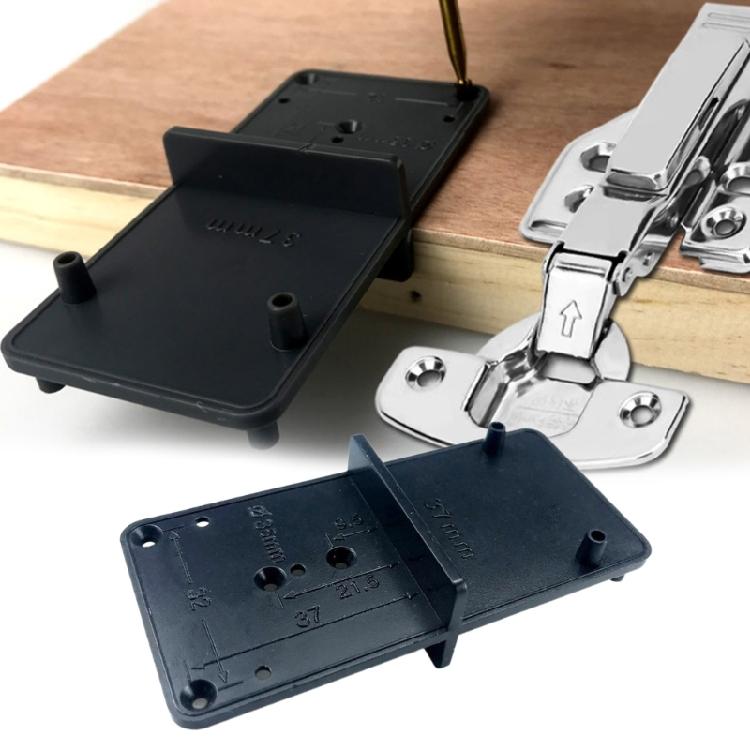 35mm 40mm Hinge Hole Locator Drilling Guide Opener Template Woodworking Tool