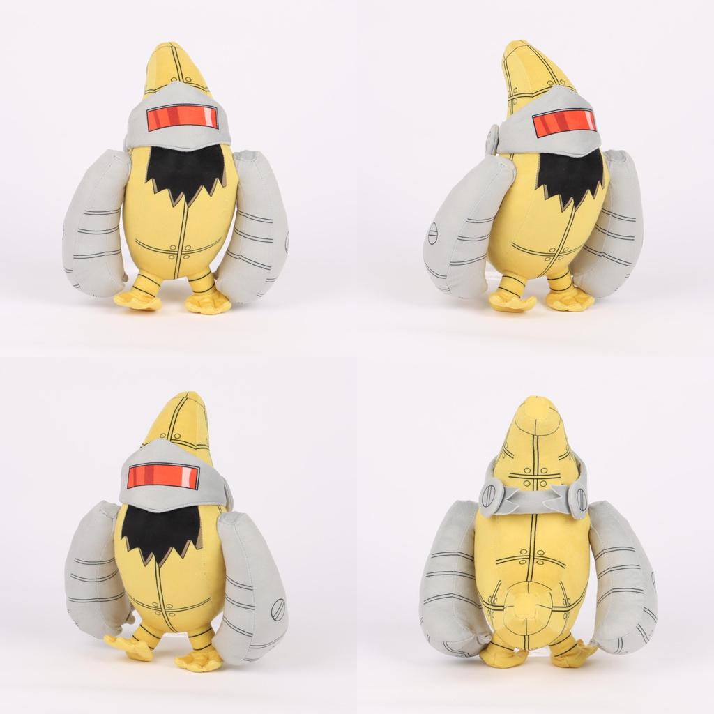 Peluche MrBeast Lab Banana Blasta con Pelo Corto Morbido per Bambini e Fan