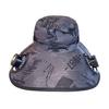 Yousheng Fan Cap Wide Brim Sun Protection Hat with Dual Power Supply Fans Solar USB Charging Built-in Battery Outdoor Cooling