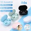 A6S Original TWS Wireless Bluetooth Headset 5.0 Wireless Earphones Sport Earbuds Headset with Mic for Xiaomi Huawei Smartphones