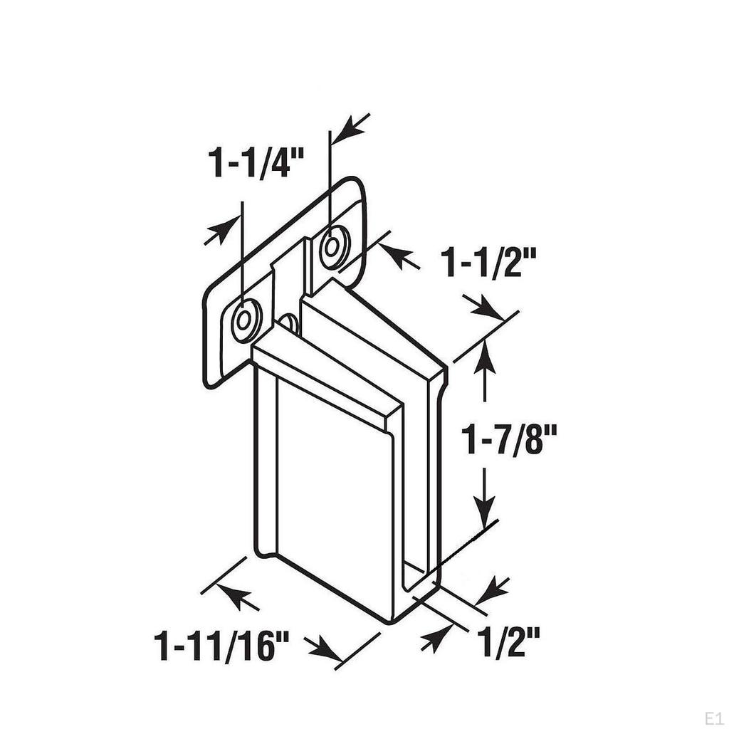 Wire Rack End Bracket Closet Holder Shelves Compact Accessory with Screws Shelf Corner