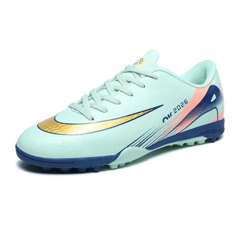 Mens Football Shoes Summer Fashion New FG/TF Lightweight Wear Resistant Indoor Grass Training Competition Soccer Shoes for Man