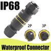 IP68 Waterproof Outdoor Wire Connector Electrical Cable 23Pin Socket for LED Lights Fountains Tunnels Underground Use
