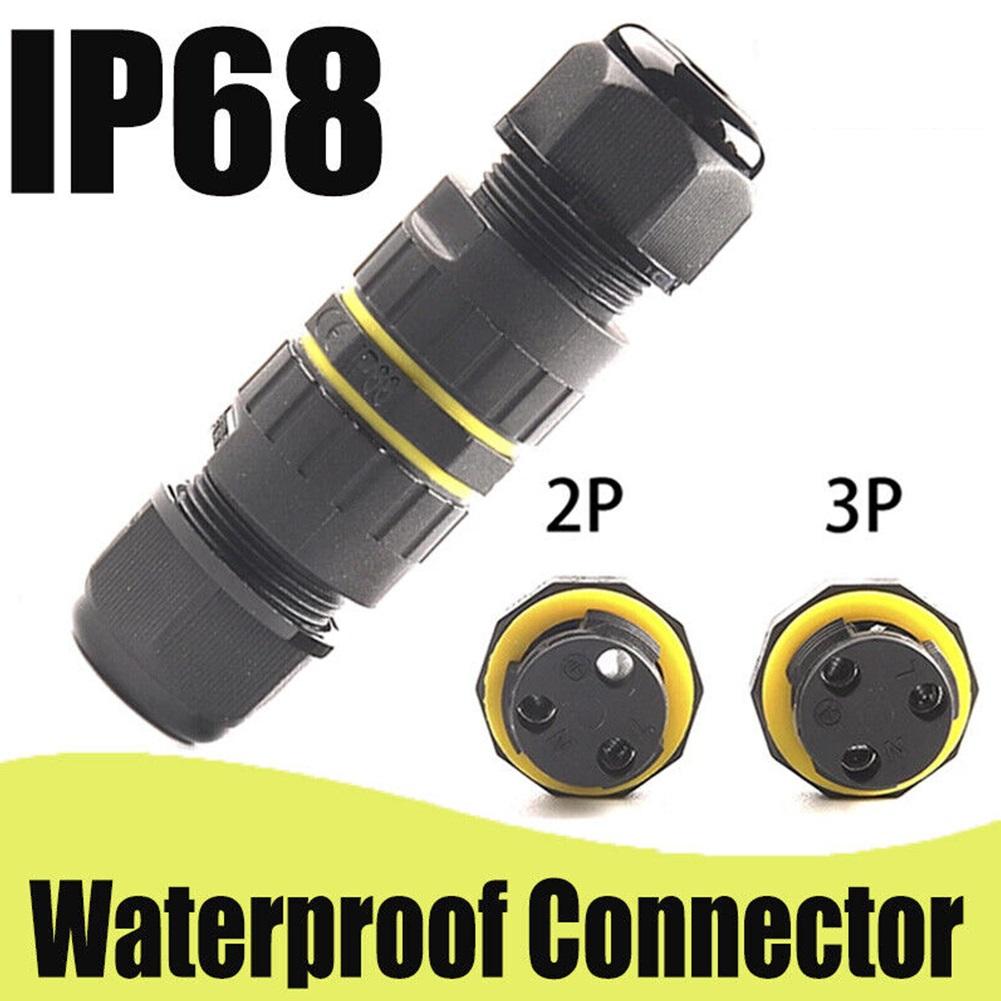 IP68 Waterproof Outdoor Wire Connector Electrical Cable 23Pin Socket for LED Lights Fountains Tunnels Underground Use